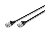 Netzwerk - Kabel - DIGITUS patch cable - 1 m - black - Schwarz - 1m - DK-1632-A-010S-BL