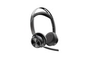 Kopfhörer/Headsets - HP Poly Voyager Focus 2-M USB-C-C Headset USB-C/A Adapter Charging Stand - A4HT2AA#AC3