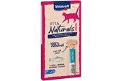 Katzen - Vitakraft Vita Naturals Liquid Snack Lachs (5-Pack x 15g) - 58923