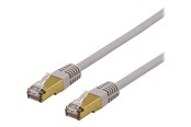 Netzwerk - Kabel - Deltaco patch cable - 50 cm - grey - Grau - 0.5 meter - SFTP-60AH