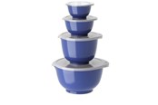 Küchenzubehör - Rosti - Margrethe Bowls - Set of 4 + Lids (Blue) - 29965