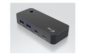 USB-Hubs - I-Tec - hub - universal KVM - 6 ports USB-Hubs - 6 - Schwarz - CAKVMHUB2A2C
