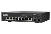 Switches - QNAP QSW-L3208-2C6T 8-Port 10GbE Switch (6x 10GbE RJ45 - 2x SFP+/RJ45 Combo) - QSW-L3208-2C6T