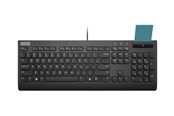 Tastaturen - Lenovo Smartcard II - keyboard - QWERTY - Nordic - black Input Device - Tastatur - Nordic ISO - Schwarz - 4Y41R64717