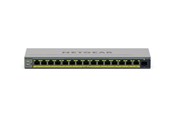Switches - Netgear GS116EP 16-Port Gigabit Ethernet Easy Smart PoE+ Switch (180W) - GS116EP-100EUS