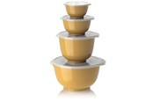 Küchenzubehör - Rosti - Margrethe Bowls - Set of 4 + Lids (Curry) - 29971