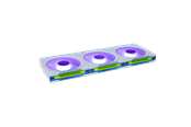 Gehäuselüfter - Lian Li UNI Fan INF 120 (3-pack) - Reverse blade - Gehäuselüfter - 120mm - Weiß mit RGB-Beleuchtung - 32 dBA - G99.12RSLIN3W.00