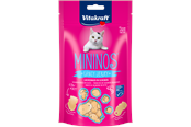 Katzen - Vitakraft MININOS Fancy Jerky Lachs Snack Scheiben 40g - 34357