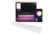 Smart-Home - Philips Hue WCA Surimu Panel Rectangular 120 x 30 cm 60W - 929002966502