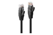 Netzwerk - Kabel - Lindy Premium patch cable - 1 m - black - Schwarz - 1m - 45432