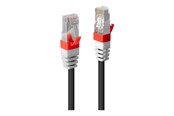 Netzwerk - Kabel - Lindy Premium patch cable - 1 m - black - Schwarz - 1m - 45363