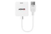 Display Kabel - Lindy HDMI to DisplayPort 4K30Hz Converter - 38146