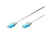 Netzwerk - Kabel - DIGITUS CAT 5e U-UTP Patch Cord - 0.5m - Weiß - 0.5m - DK-1512-005/WH