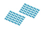 Netzwerk - Kabel - DIGITUS cable colour coding clips - for patch cable - A-CC-B
