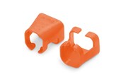 Netzwerk - Kabel - DIGITUS Color Clips for RJ45 Plugs Orange (100-pack) - A-CC-O