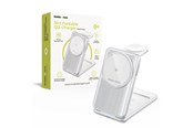 Handys - Adapter und Ladegeräte - Mobile Origin 3in1 Foldable Qi2 Charger PW8 - silver - MO-FCH-PW8-SLV