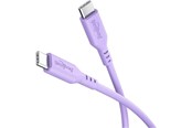 USB Kabel - Pro USB-C <-> USB-C - PD 60W - 1.5m - Lila - USB-Kabel - 4040849777455