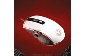 Maus - Lexip X Ubisoft - Assassin's Creed Shadows - mouse - with thumb joystick and ceramic skates - white red black gold - Maus (Schwarz) - UBXLXMS0001