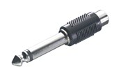Audio Kabel - Vivanco Adapter 1x 6.3mm Male <-> 1xRCA Female - 4008928460490