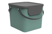 Reinigung - rotho Albula - recycling bin - 40 L - plastic - mistletoe green - 1034405092WS