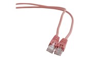 Netzwerk - Kabel - Gembird patch cable - 50 cm - pink - Rosa - 0.5m - PP12-0.5M/RO