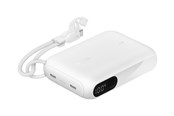 Powerbank (Akku) - Belkin BoostCharge power bank - with display - 24 pin USB-C - 20 Watt - 10000 mAh - BPB027HQWH