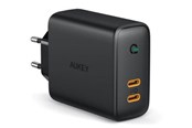 Handys - Adapter und Ladegeräte - Aukey PA-D2 Wall Charger 36W - Black - PA-D2