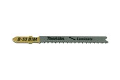 Stichsägen - Makita B-53 - jig saw blade - for wood plastic chipboard plywood laminate hardwood veneered wood melamine faced chipboard (MFC) laminated wood - 5 pieces - B-10986