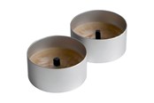Einrichtung - Asp-Holmblad Partyfackeln in Metalldose - 67204