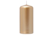 Einrichtung - Asp-Holmblad Stumpenkerze Metallic Gold - 69507