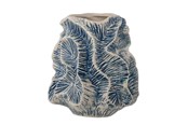 Einrichtung - Bloomingville Creative Collection - Guxi Vase H19.5 cm - Blue Stoneware - 82057576