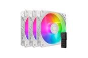 Gehäuselüfter - Cooler Master SickleFlow Edge 120 ARGB WE 3-in-1 Fan - 120mm - Weiß mit RGB-Beleuchtung - MFX-B2DW-253P2-R2