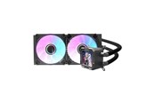 CPU Kühler - Darkflash DV240S CPU Water Cooler - Black - CPU-Wasserkühlung - Max 30 dBA - DV240S BLACK