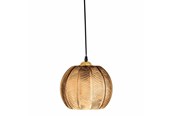 Lampen - Bloomingville - Adar Glass Pendant Lamp 22x20 cm - Brown - 82069076
