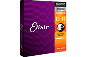 Musikinstrumente & DJ-Ausstattung - Elixir Strings 11002 - 80/20 Bronze - Akustik-Saiten - Nanoweb - Extra Light (10-47) - CEL 11002