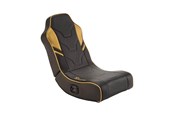 Gaming Stühle - X Rocker Shadow 2.0 Floor Rocker Gaming Floor Chair for Children & Teenagers with Audio System - Black/Gold - 5132201