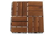 Gartengeräte - Home>it decking tiles brown acacia - 91793