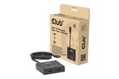 Video Audio Switcher - Club 3D CSV-2511 - video switch - bi-directional + data + PD - 2 ports - CSV-2511