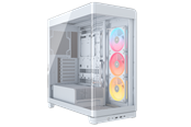 Gehäuse - Corsair FRAME 4500X LX-R RGB White - Gehäuse - Miditower - Weiß - CC-9011317-WW