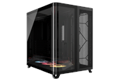 Gehäuse - Corsair AIR 5400 RS-R ARGB Black - Gehäuse - Miditower - Schwarz - CC-9011318-WW