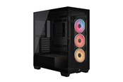 Gehäuse - Corsair 3500X LXR LINK Black - Gehäuse - Miditower - Schwarz - CC-9011324-WW