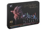 Kunst & Handwerk Ausstattung - Craft Sensations Colouring pencil set 46 pcs in box with magnet - CR0500/NT