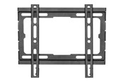 Monitorhalterung - Deltaco mounting kit - low profile & fixed - for flat panel - black - ARM-519-B