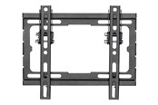 Monitorhalterung - Deltaco mounting kit - low profile & tilting - for flat panel - black - ARM-520-B
