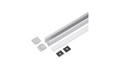 Smart-Home - Light Solutions Aluminiumsprofil - Model L - 20mm LED strip - Alu - 5714255011142