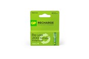 Batterien und Akkus - GP Rechargeable Battery AAA 800 mAh x 4 NiMH - 201259
