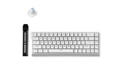 Tastaturen - MCHOSE Ace 68 Ice Blue Magnetic Hall Effect - Gaming Tastaturen - ohne Numpad - Englisch (US) - Weiss - MC-Ace68-15