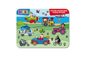 Puzzle - Studio 100 Bumba Wooden Puzzle - Vehicles Holz - MEBU00005710