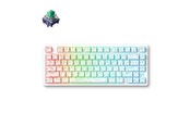 Tastaturen - MCHOSE Jet 75 Kailh Magnetic God Hall Effect - Gaming Tastaturen - ohne Numpad - Englisch (US) - Weiss - MC-Jet75-9