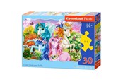 Puzzle - Castorland Enhjørning selfie 30 brik +4år - B-03822